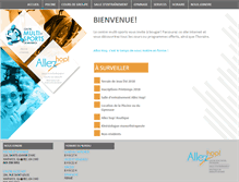 Tablet Screenshot of centremultisports.ca